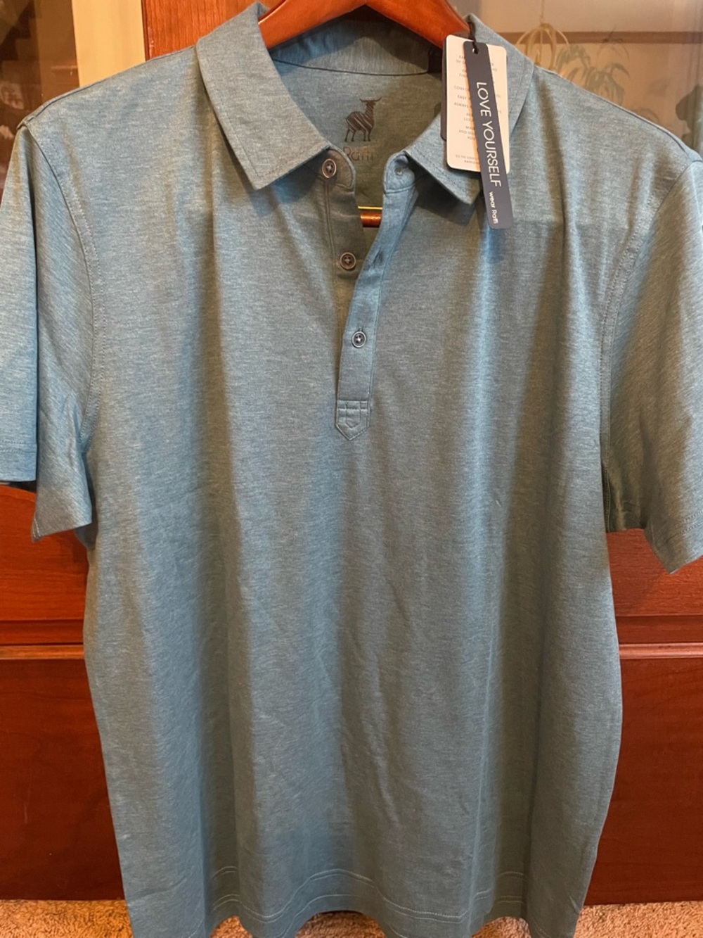 Light Teal Polo Shirt - Raffi